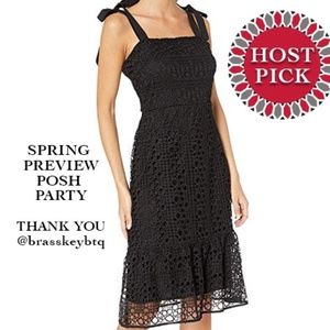NWT Black Lace Sheath Dress 8